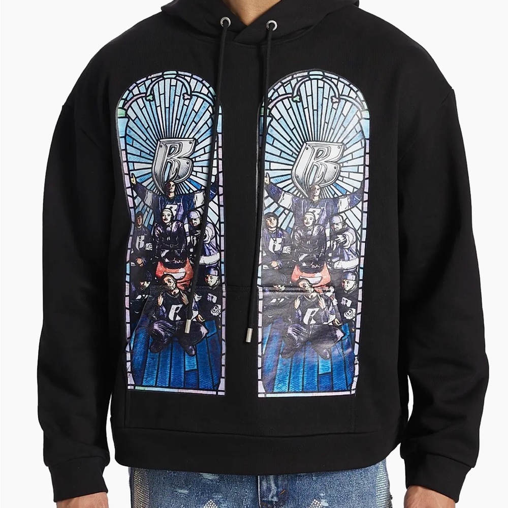 Who Decides War x Ruff Ryders collab hoodie